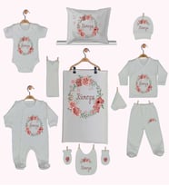 Pia Baby GL 1937 11 Parça İsme Özel Hastane Çıkışı