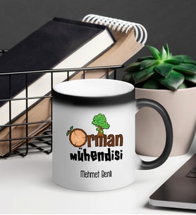 Orman Mühendisi Sihirli Kupa Bardak
