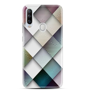Kılıfland General Mobile GM 20 Pro Kılıf Silikon Resimli Kapak Triange Zig Zag Stok 858