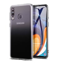 Microsonic Samsung Galaxy A60 Kılıf Transparent Soft Beyaz