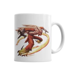 Realistic Blaziken Kupa Bardak Porselen