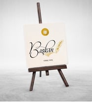 BK Gift Kişiye Özel Mesleki Başkan Şovaleli Doğal Taş  3