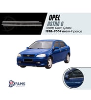 Opel Astra G Krom Cam Çıtası 4 prç. 1998-2004 Arası P. Çelik