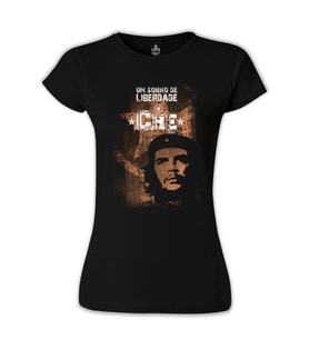 Che Guevara - City Siyah Bayan Tshirt