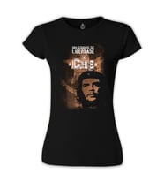 Che Guevara - City Siyah Bayan Tshirt
