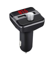 Bluetooth LCD Araç Kiti FM Verici Çift Çift USB Araç Şarjı DC 5V 3.1A