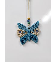 Seramik Mini Kelebek Dekoratif Duvar Süsü 10x10 cm