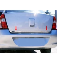 Renault Clio 2 Krom Alt Bagaj Çıtası 1998-2005 Paslanmaz Çelik SYMBOL