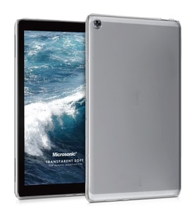 Microsonic Huawei MatePad T10s Kılıf Transparent Soft Beyaz