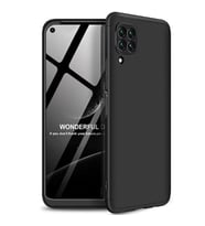 Huawei P40 Lite Kılıf Zore Ays Full Koruma Kılıf (Siyah)