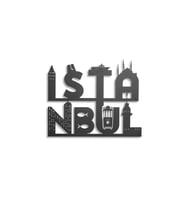 İstanbul Metal Duvar Tablosu