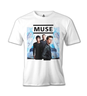 Muse - İstanbul Beyaz Erkek Tshirt