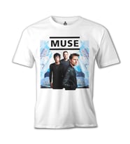Muse - İstanbul Beyaz Erkek Tshirt