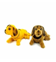 KAFA SALLAYAN KÖPEK ARAÇ İÇİ NOSTALJİK OYUNCAK (Sarı)