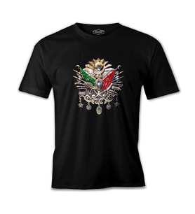 Osmanlı Arması Siyah Erkek Tshirt