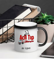 Acil Tıp Teknisyeni Sihirli Kupa Bardak