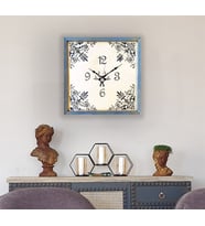 Markakanvas Ahşap  Altın(Gold)Renkli Duvar Saati 50x50cm (Altın)