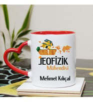 Jeofizik Mühendisi Kupa Bardağı Kalpli