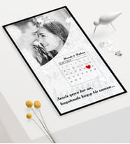 BK Gift Kişiye Özel Fotoğraflı Yıldönümü 240 Parça A3 Puzzle - 1