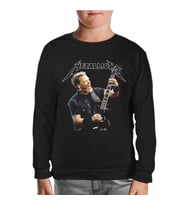 Metallica - James Guitar Siyah Çocuk Sweatshirt