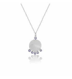 Söğütlü Silver Kleopatra kolye