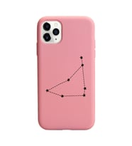 Oğlak Burcu (Capricornio) Yıldız Haritası Tasarımlı Kılıf iPhone 11 Pro