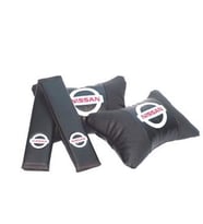 Nissan Primastar Koltuk başlığı uyumlu ortopedik yastık takımı ve kemer koruyucu kılıf  hediyelik set