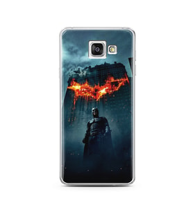 Batman Tasarım Süper Şeffaf Silikon Telefon Kılıfı Samsung A3 (2016)