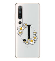 Papatya Harf Tasarım Süper Şeffaf Silikon Telefon Kılıfı Xiomai Mi10-pro J-Harfi