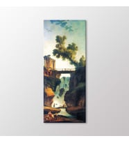 Arty Tablo Şelaleli Manzara, 1803 Tablo (Karışık)