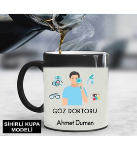Göz Doktoru Kupa Bardağı Sihirli