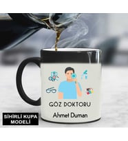 Göz Doktoru Kupa Bardağı Sihirli