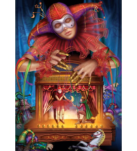 Art Puzzle Maskeli Kuklacı 500 Parça Puzzle