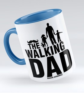 Babalar Gününe Özel The Walking Dad Kupa Bardak  2