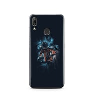 Uzay Boşluğu Tasarım Süper Şeffaf Silikon Telefon Kılıfı Huawei Y7 2019