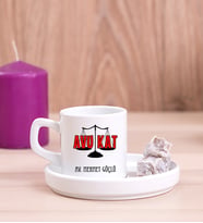 Avukat Concept Türk Kahvesi Fincanı