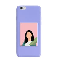 Lila Lansman Telefon Kılıfı Iphone 6