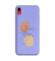 Lila Lansman Telefon Kılıfı Iphone XR