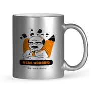 BK Gift Kişiye Özel Okul Müdürü Gümüş Yaldızlı Kupa Bardak  2
