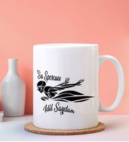 Kişiye Özel Su sporcusu Tasarımlı Beyaz Kupa