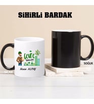 Çevre Mühendisi Kupa Bardağı Sihirli (Beyaz)