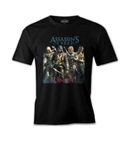 Assassin's Creed Unity 2 Siyah Erkek Tshirt