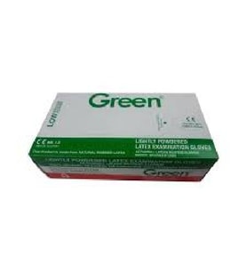 GREEN LATEKS ELDİVEN PUDRALI 100 LÜ LARGE