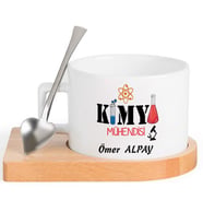 Kimya Mühendisi  FİNCAN Seti (Beyaz)