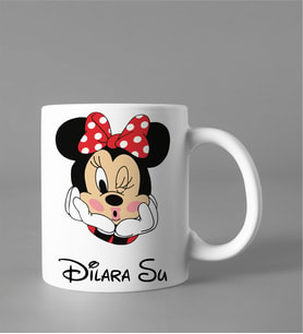 Kişiye Özel Minnie Mouse Kupası