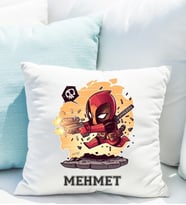Marvel Deadpool Yastığı Kişiye Özel