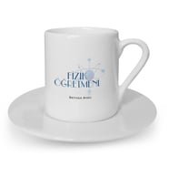 BK Gift Kişiye Özel Fizik Öğretmeni Türk Kahvesi Fincanı  1