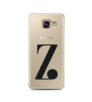 Samsung A3 (2017) Harf Tasarımlı Telefon Kılıfı Z-Harfi 