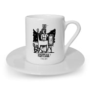 BK Gift Kişiye Özel Tarot Fortitude Metanet Türk Kahvesi Fincanı
