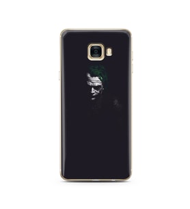 Joker Tasarım Süper Şeffaf Silikon Telefon Kılıfı Samsung C7  